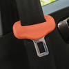 2Pcs Anti-Scratch Rubber Car Seat Buckle Protector Clip Protection Cover Universal Seat Belt Buckle Cover For Suv Sedan