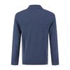 FERRAROMILANO 100% Wool Front-Knit Half Turtleneck Knit Blue (Am0Ftst40243)