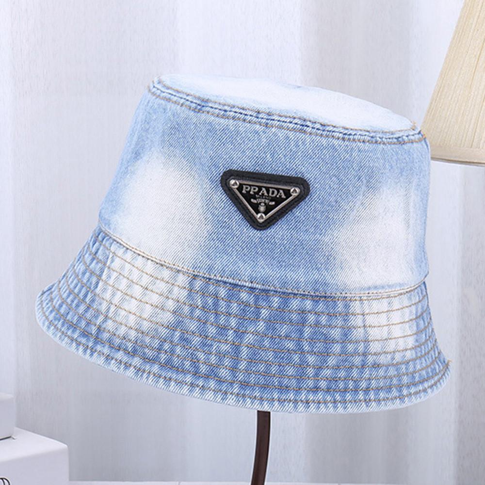 Denim Fisherman Hat For Men And Women With Wide Brim Sun Protection Casual Summer Accessory