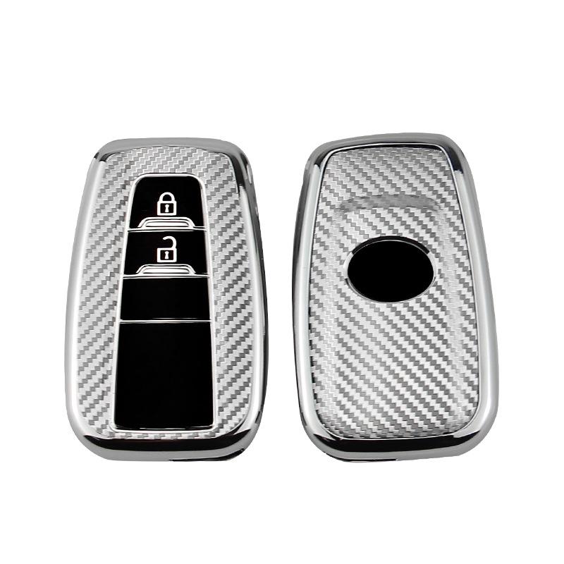 Toyota A Style TPU Carbon Fiber Car Key Case