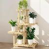 Modern Bamboo Wood Flower Pot Stand