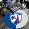 Chesterfield Football Club,Round Area Rug,Carpet Rug for Living Room Bedroom Sofa Playroom Decor,Non-slip Floor Mat