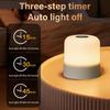 Lampada da Tavolo LED a 13 Colori - Touch & Telecomando Dimmerabile Ricaricabile Lampada da Notte da Comodino per Decorazione della Stanza