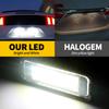 2PCS White Number Plate Lamp For Ford Mustang 2015-2019 OEM FR3Z-13550-A FR3Z13550A LED Bulb Rear License Plate Lamp Tail Lamp