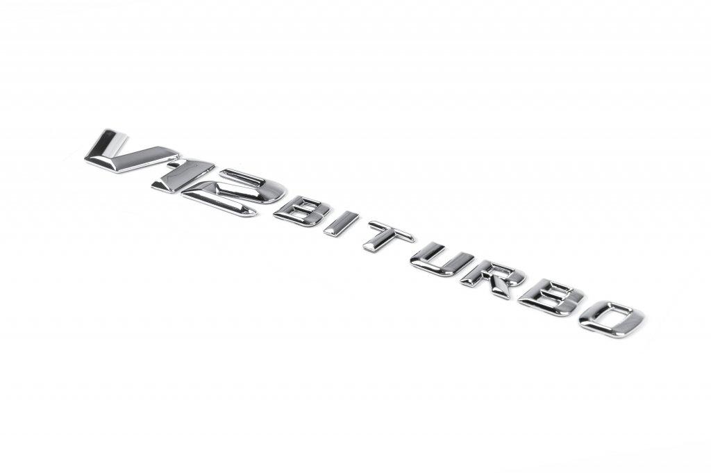 

Надпись V12 Biturbo (хром) для Mercedes Vito/V-class W447 2014- гг