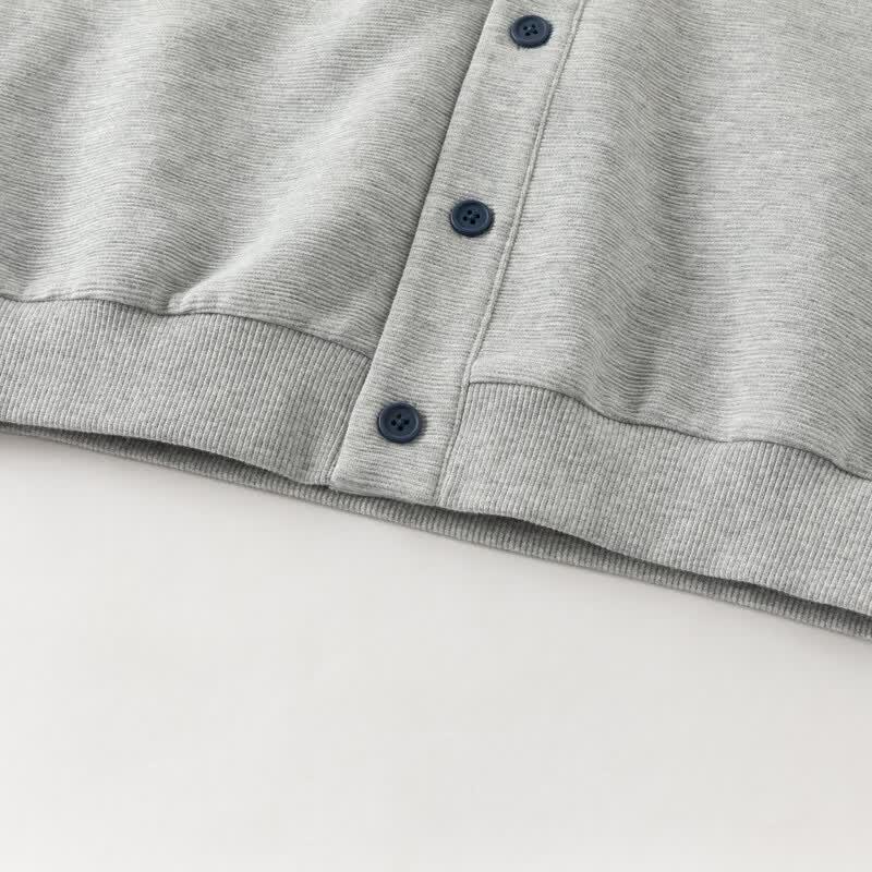 Dave & Bella Jungen College-Stil V-Ausschnitt Baseballjacke