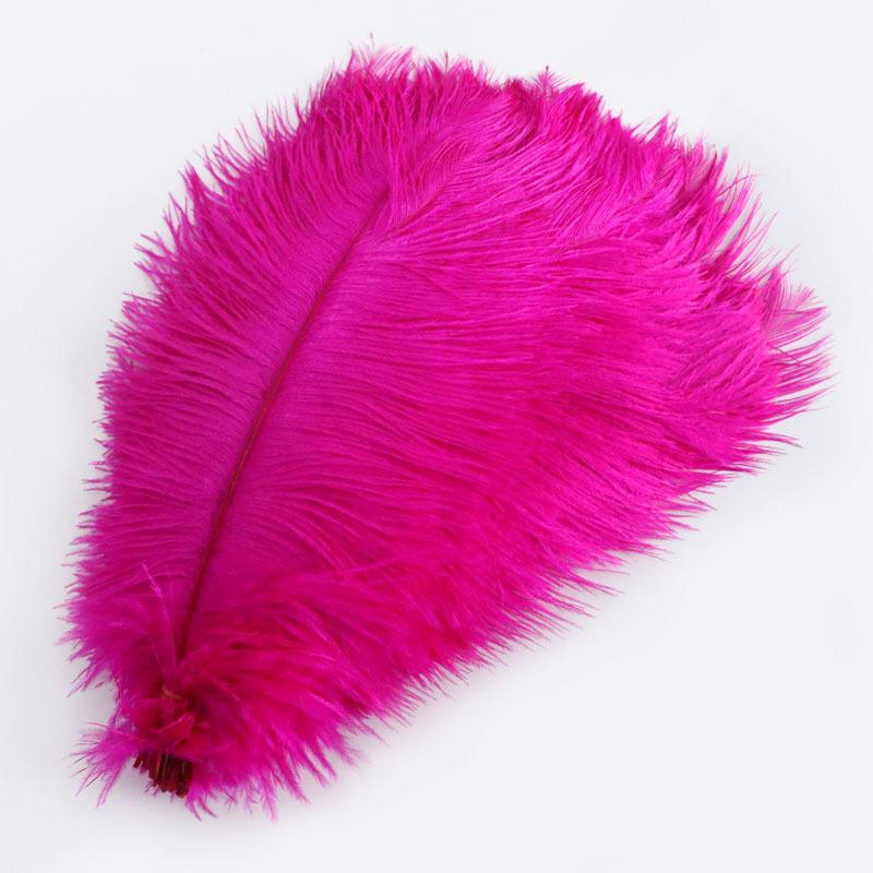 Ostrich Hair 30-35Cm Colorful Feathers Wedding Decoration Flower Arrangement Stage Clothing Wedding Guide