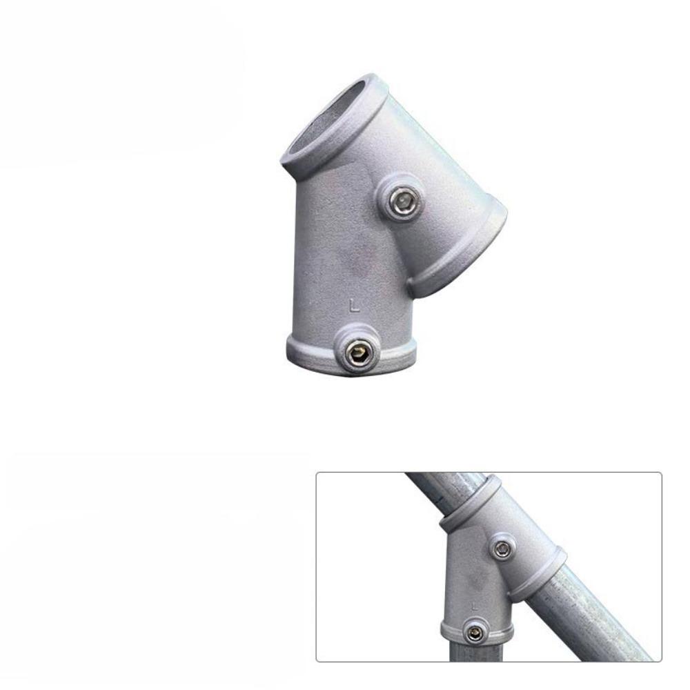 1\2''/3\4"/1'' Frame Fasteners Fixed Buckle Circular Pipe Connector Steel Tube Shelf