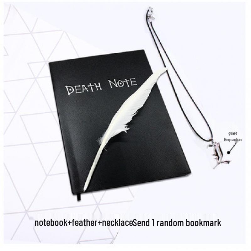 Anime Death Note Notebook with Quill Pen
