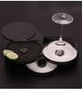 Salt Sticking Device Bartender Seasoning Three-layer Plastic Salt Edge Bar Seasoning Box Sugar Edge Box Margarita Cocktail Box