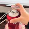 Non Slip Bow Keychain Bottle Opener Beautiful Practical Cute Aesthetic 2 in 1 Bow Keyring Plastic Bow Tie Shape Soda Can Opening