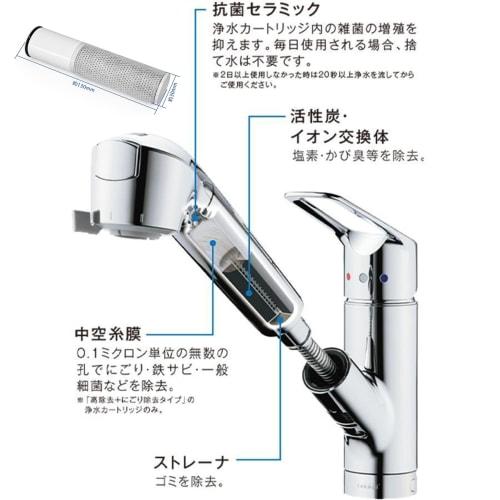 HSC17023 Water Filter Cartridges, 3-Pack (Formerly Part Number: HFC011T) for Standard Kitchen Faucets, High-Grade, 17+2 Substance Removal, Integrated