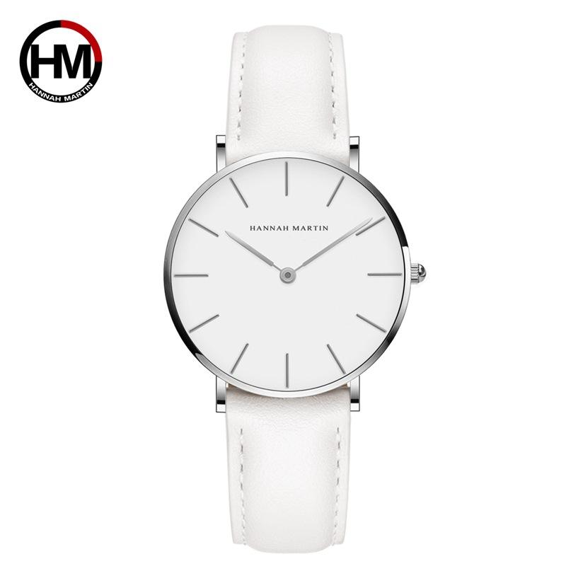 Ladies Watch Waterproof 36mm Dial Design Simple and Versatile Watch