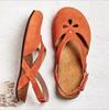Sandalias redondas cómodas para mujer, zapatos de playa suaves, talla grande, colección de verano 2026