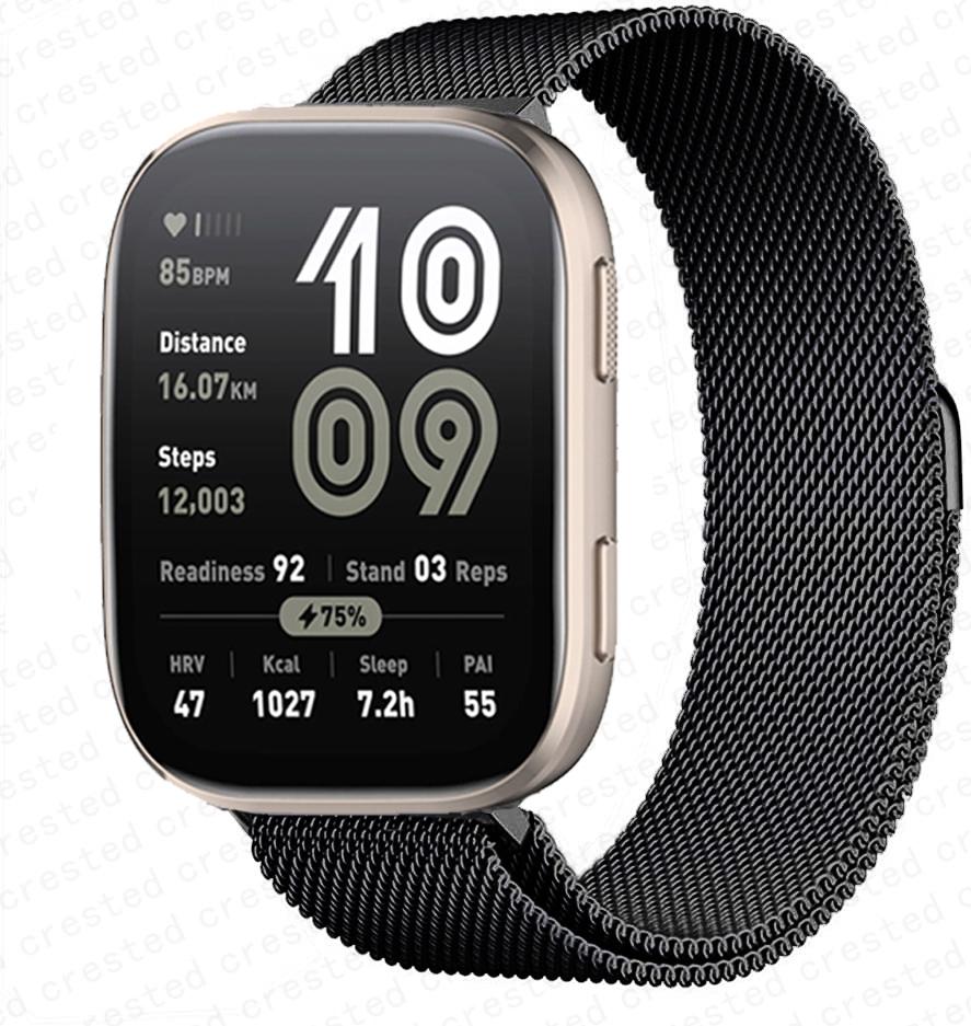 20mm 22mm watch Strap for Amazfit bip 6 5 Balance GTS 4 mini 2 2e 3 GTR 4 2 3 Pro milanese loop correa bracelet huawei gt 5 Band