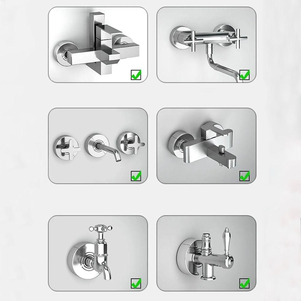 ABS Shower Faucet Cover Plating Faucet Accessories Useful Faucet Decorative Cover  Shower