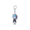 55MM Anime Re:ZERO - Iniziare la Vita in un Altro Mondo Portachiavi Natsuki Subaru Emilia Portachiavi Piastra Modello Acrilica Regali di Natale
