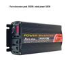 Smart Pure Sine Wave Inverter: 12V/24V/48V/60V to 230V for Car and Home.