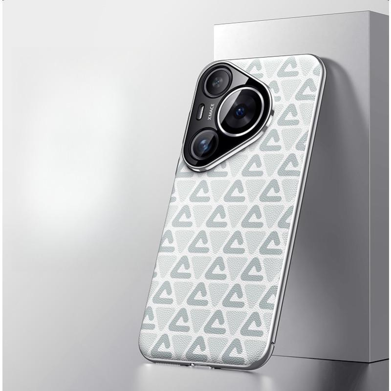 

Подходит для чехла для мобильного телефона Huawei Pura70ultra Ультратонкий 70pro + Однотонный кожаный Pura70p Всесторонний кожаный чехол для деловых мужчин Huawei Pura 70 Ultra