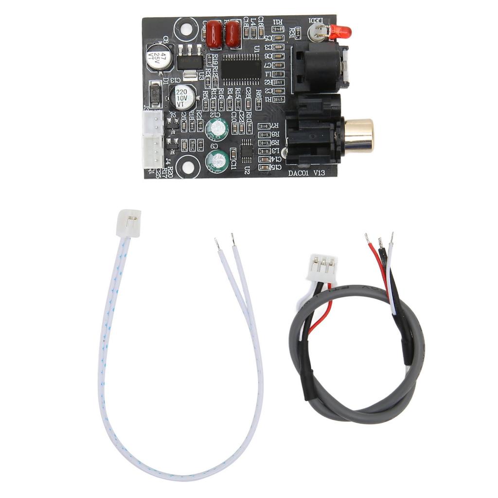 Digital Decoder Module DIY Modified 24 Bits 192K Optical Coaxial DAC Decoder Board