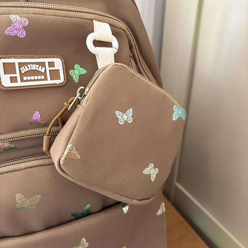 Bear Printed Backpack Student Schoolbag Women's Lightweight Backpack