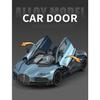 1/24 Bugatti Tourbillon Chiron Alloy Sports Car Model Diecast Metal Racing Super Vehicles Car Model Simulation Sound and Light Kids Gift