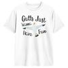 Gulls Just Wanna Have Fun Bird Whisperer Seabird Seagull T Shirt Harajuku T Shirts Short Sleeve Awesome Tops Summer Cotton Tees