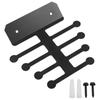 Wall Mounted Metal Rack for Fitness Belts and Resistance Bands Storage