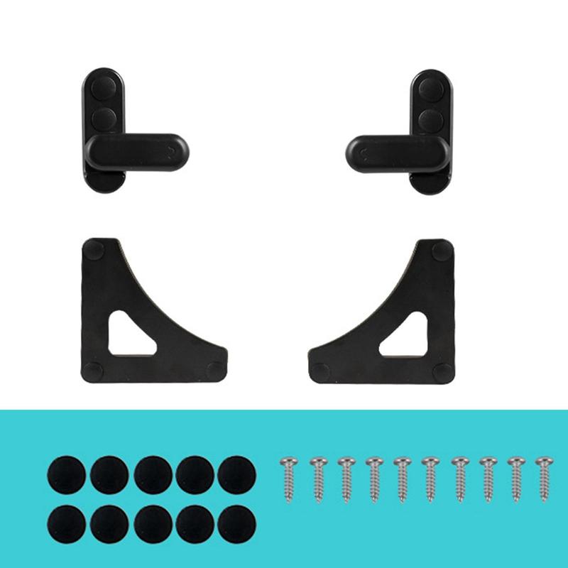 RV Table Board Lock Buckle Clip Triangular Support Folding Furniture Attachment for Trailer Cabinet