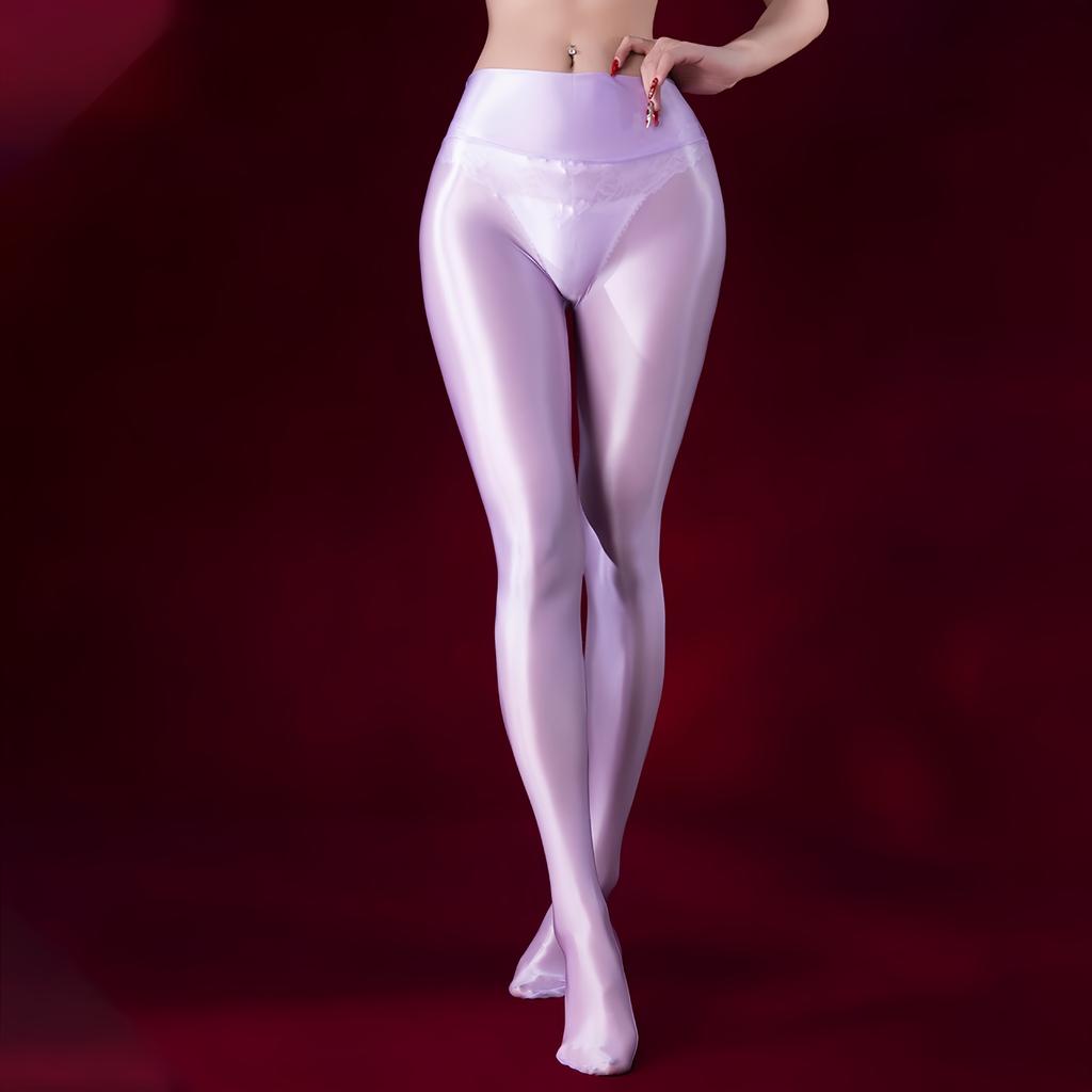 Sexy 8D Oil Shiny Glossy Pantyhose Women'S Leggings High Elastic Dance Wear Tights Shaping Seamless Woman Pantyhose Stocking