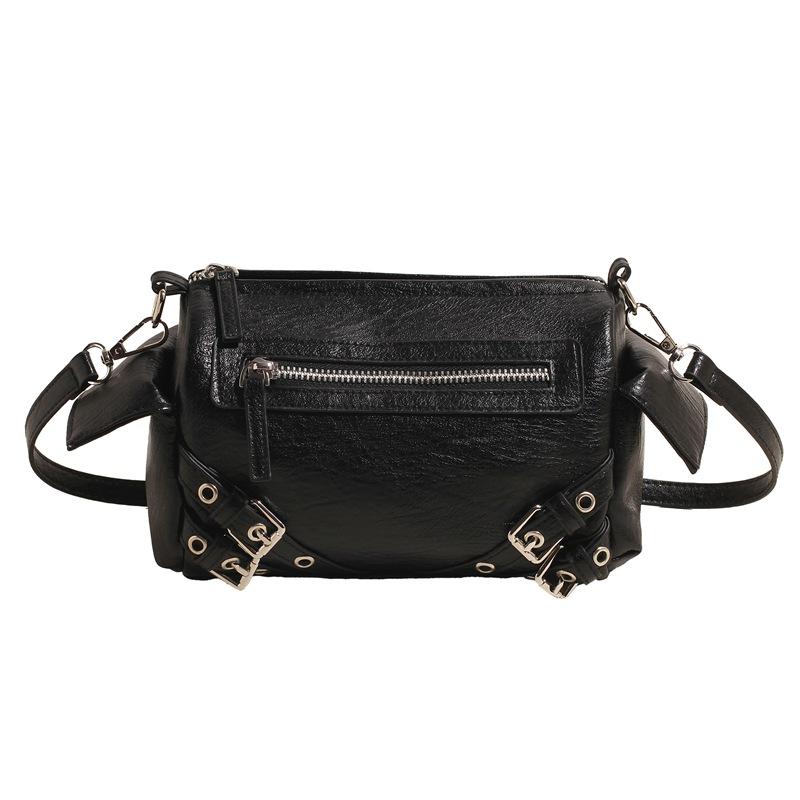 Large capacity bag women's autumn and winter 2025 new fashion niche design one-shoulder crossbody bag retro versatile pillow bag