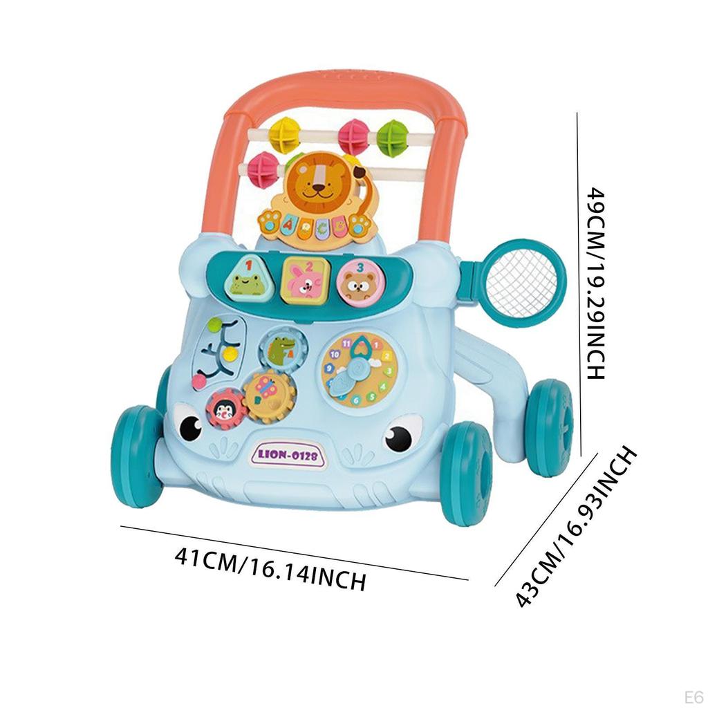 Push Walking Activity Center Educational Sit to Stand for Boys Girls 6-12 Months