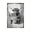 Vintage Metal Sign Leave No Evidence Detective Bathroom Humor Decor 20x30cm