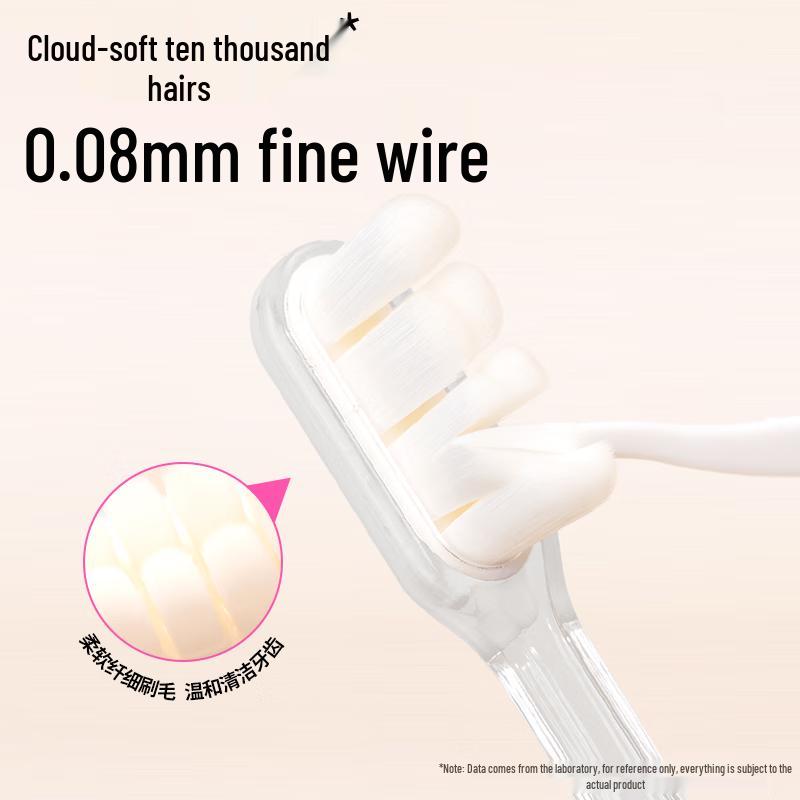TEAHORSAY Ultra-Soft Bristle Adult Toothbrush