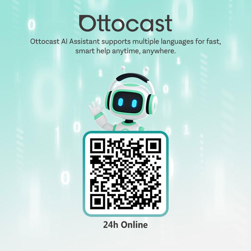 OTTOCAST U2 Air PRO Wired to Wireless CarPlay Adapter CarPlay Dongle Bluetooth Wifi USB Multimdia Player for Toyota VW Nissan