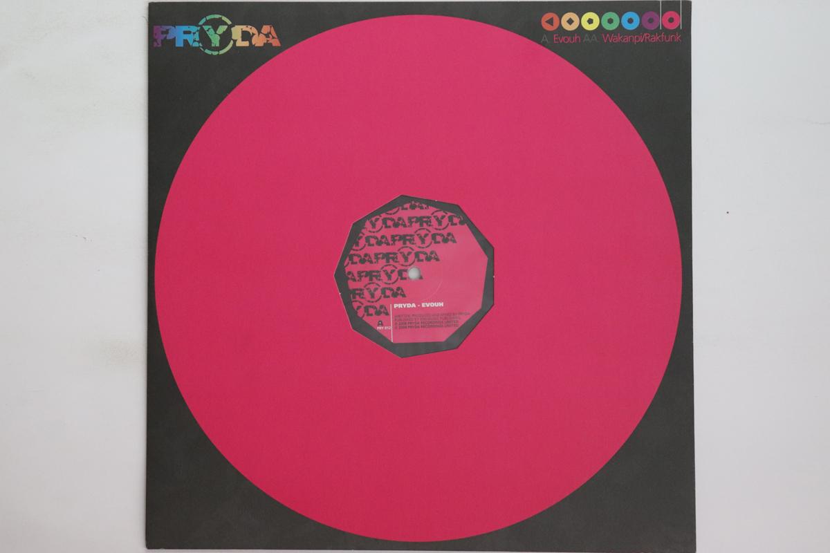 

12inch Record PRYDA Evouh Wakanpi Rakfunk PRY012 Pryda Recording 2008 UK Dance Electronica Used
