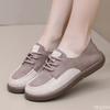 2025 New Women's Shoes Color Blocking Versatile Casual Breathable Women's Shoes Soft Sole Wear-resistant Anti Slip Single Shoe