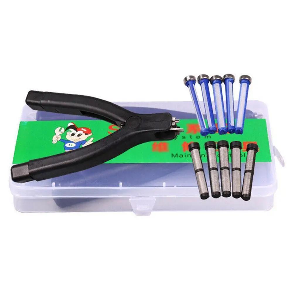 Car SUV Fuel Injector Pliers Wrench Micro Filter Remover Petrol For Gas Tool Kit S0C9