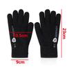 Neue Herren-Warmhandschuhe für den Winter, Touchscreen, plus Samt, verdickt, kältefest und warm, Wollstrickhandschuhe