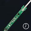 1PC Blue Small Temperature Control Electric Soldering Iron Set Handheld Household