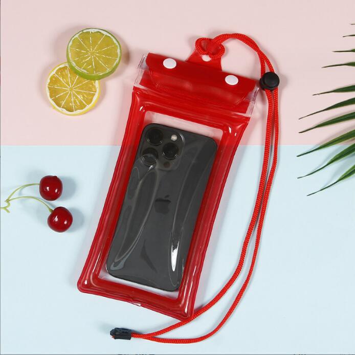 Underwater Photography Mobile Phone Waterproof Bag Universal Waterproof Case for Hot Spring Swimming Mobile Phone