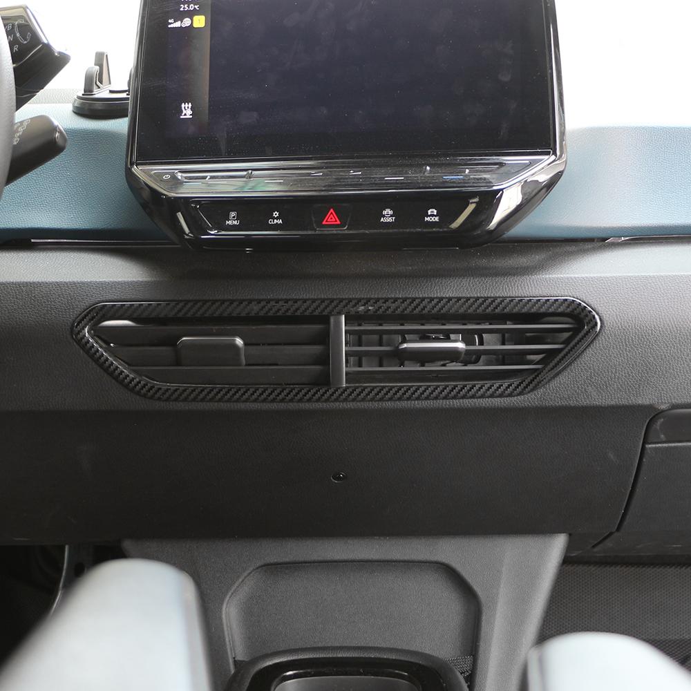 Center Air Vent Decor Trim Cover for Volkswagen VW ID3 2020-2025 LHD Car Interior Air Outlet Frame Decor Sticker Interior Acc