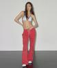 SIO Dirty Washed Sweatpants Red