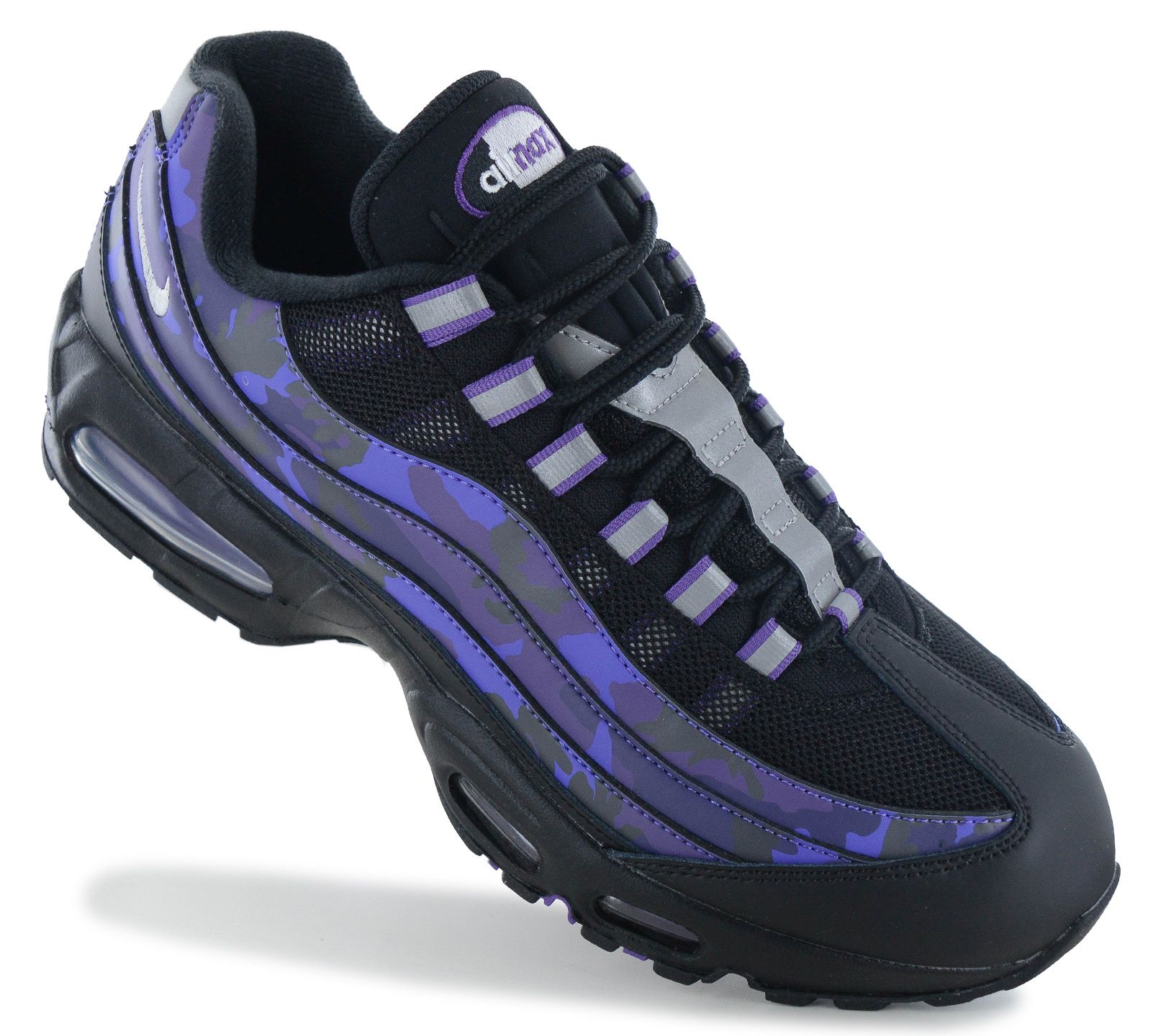 Nike Men's Black Air Max 95 Og Qs - Sneakers Shoes Hq1973-500 Original 45