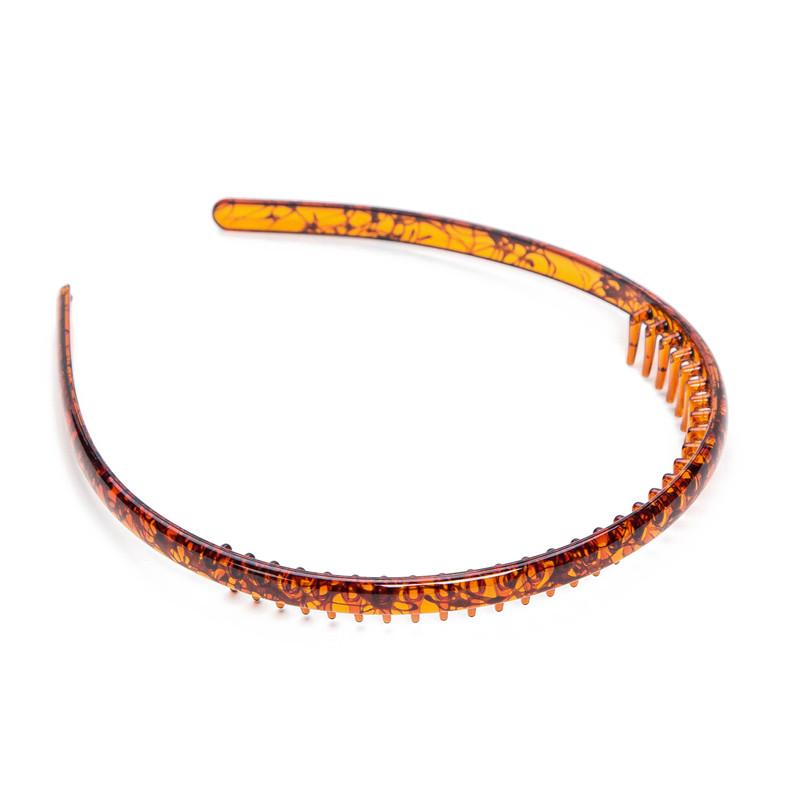 Nova Moda Elásticos Impermeáveis Faixas de Cabelo Aro de Cabelo Dentado para Adultos Grande Lavar o Rosto Larga Faixa de Cabelo de Plástico Inquebrável