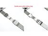 Stainless Steel Tank Chain Watch Band for Seiko Turtle SRP773/775/777/A21, 22mm