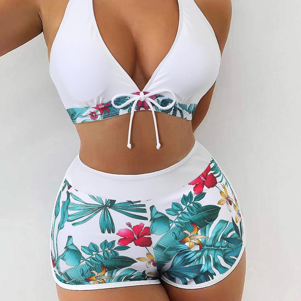 Europejski i Amerykański Strój Kąpielowy Bikini Slimming Bez Pleców