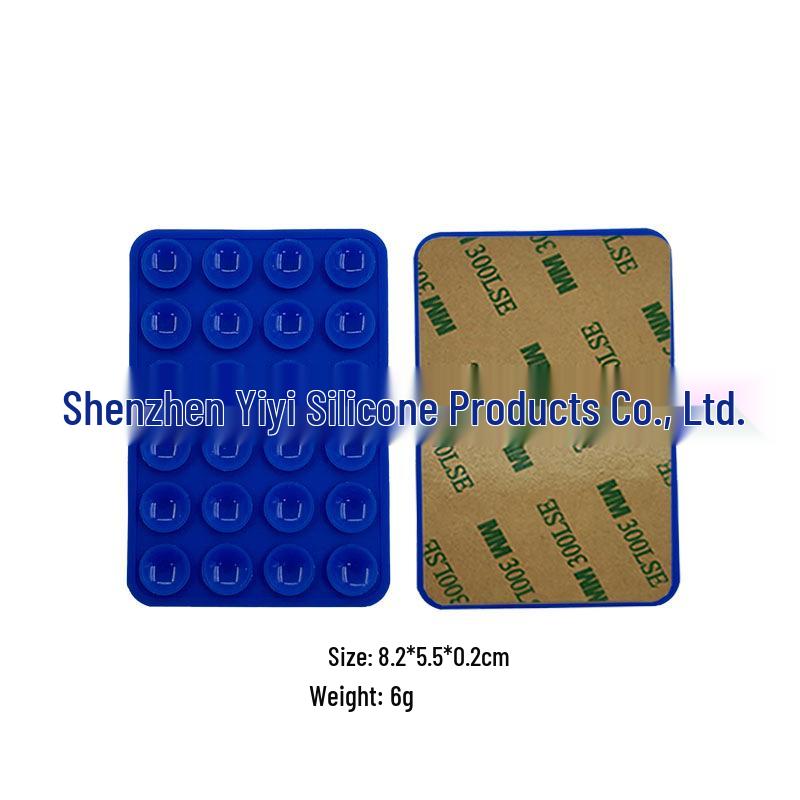 Silicone Phone Holder: Portable, Anti-slip, Stable Suction Cup Back Sticker