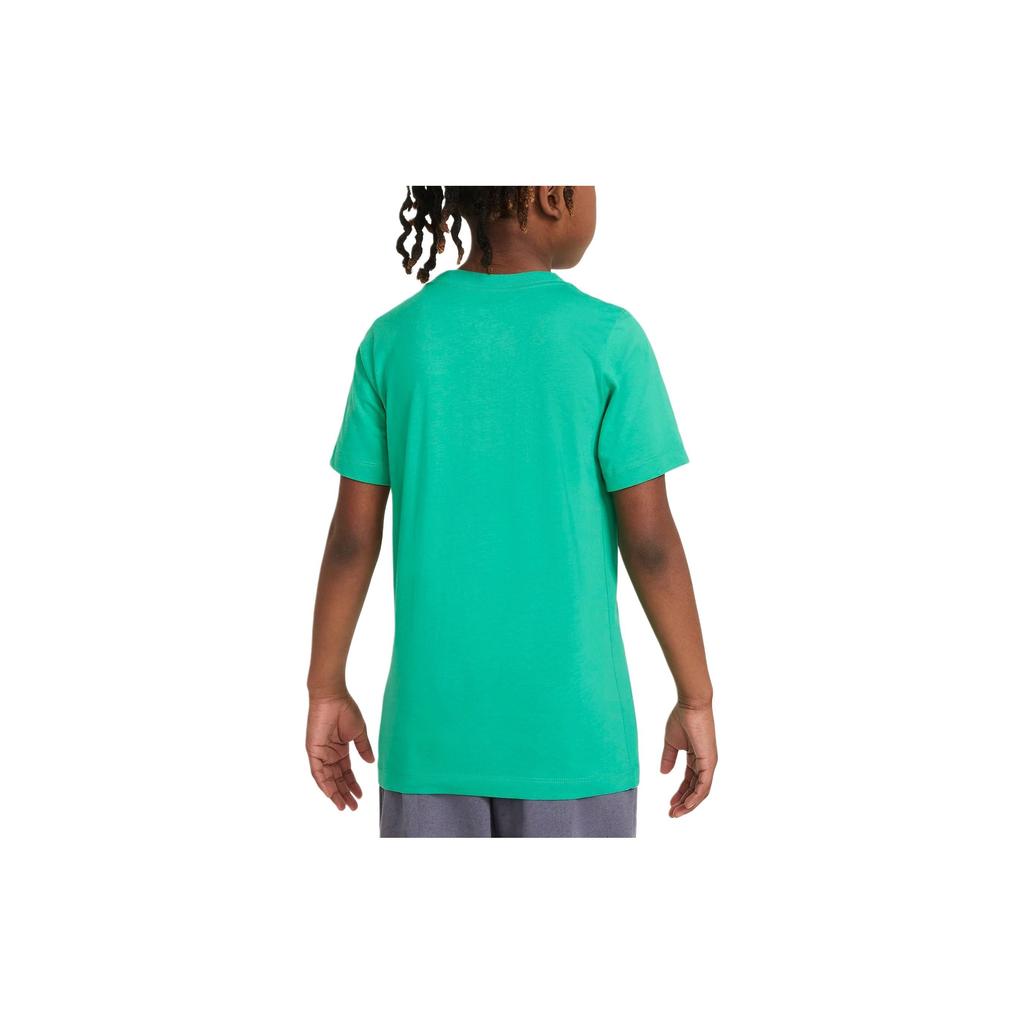Nike Sportswear Big Kids T-Shirt With Printed Letters Kids T-Shirt Sport-Green FN9667324