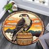 Eagle Round Area Rug,Carpet Rug for Living Room Bedroom Sofa Playroom Decor,Non-slip Floor Mat